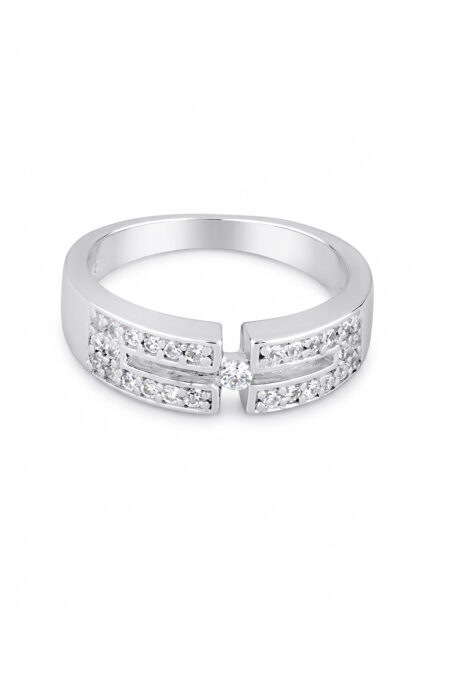 Silberring mit Zirkonia
