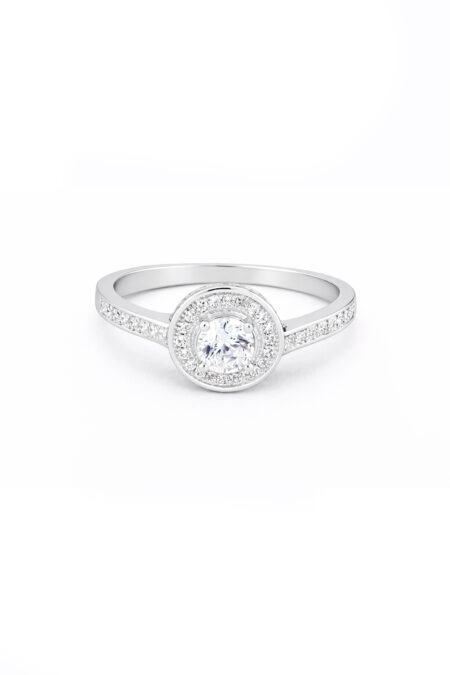 Silberring mit Zirkonia