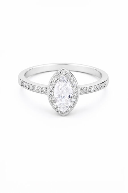 Silberring mit Zirkonia