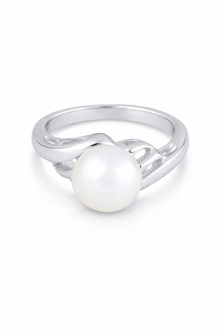 Silberring mit Perle