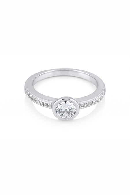 Silberring mit Zirkonia