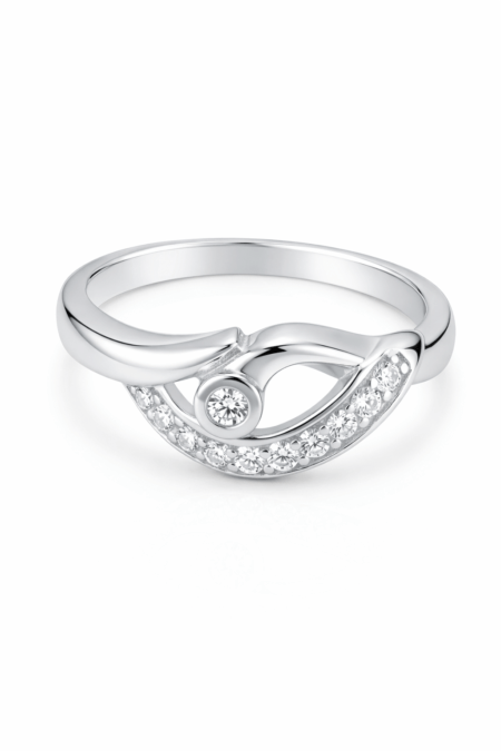 Silberring mit Zirkonia