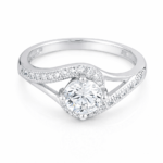 Silberring mit Zirkonia