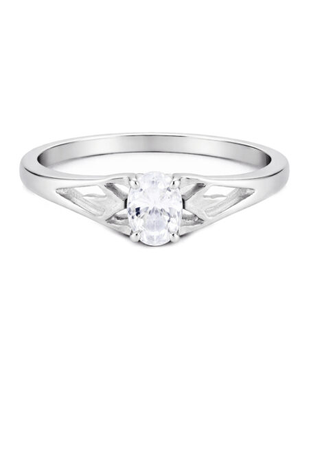 Silberring mit Zirkonia