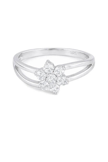 Silberring mit Zirkonia