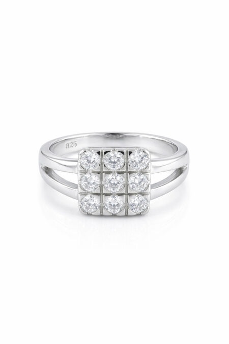 Silberring mit Zirkonia