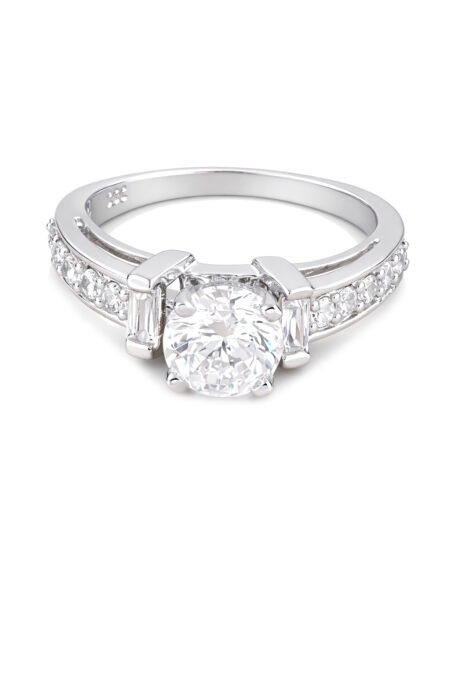 Silberring mit Zirkonia