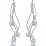 srebrne kolczyki z cyrkoniami