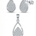 Silber-Set mit Zirkonia