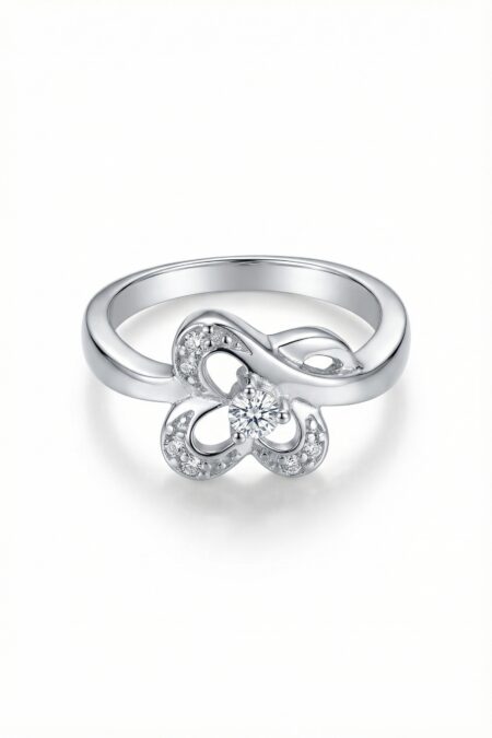 Silberring mit Zirkonia