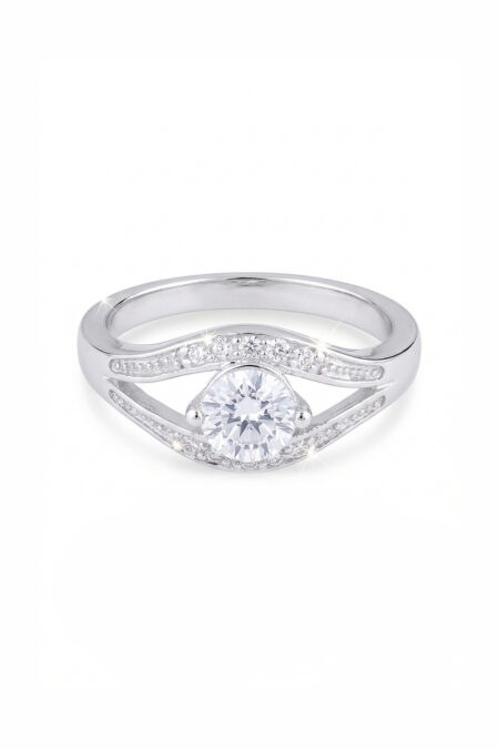 Silberring mit Zirkonia