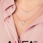 srebrny naszyjnik podwójny (1)