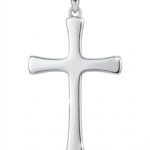 Silberner Kreuzanhänger