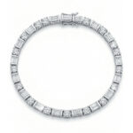 Silberarmband mit Zirkonia