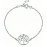 Silberarmband Baum