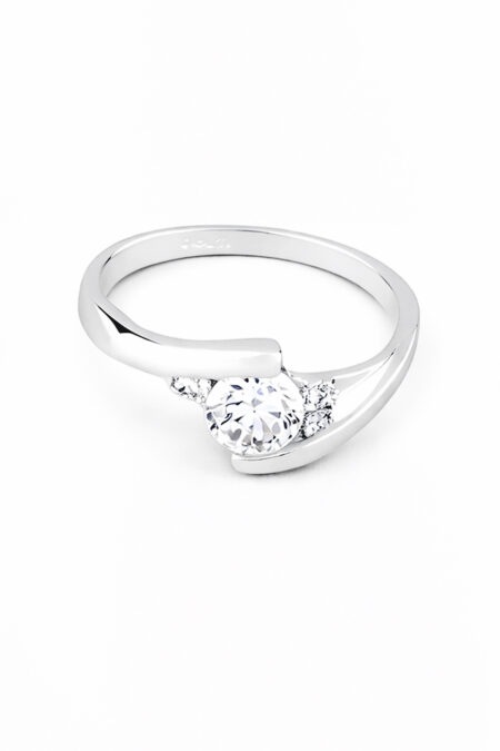 Silberring mit Zirkonia