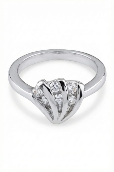 Silberring mit Zirkonia