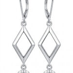 Silberohrringe mit Zirkonia