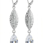 Silberohrringe mit Zirkonia