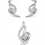 Silber-Set mit Zirkonia