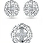 Silber-Set mit Zirkonia