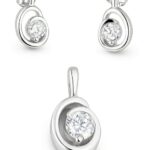 Silber-Set mit Zirkonia