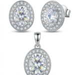 Silber-Set mit Zirkonia