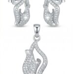Silber-Set mit Zirkonia