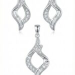 Silber-Set mit Zirkonia