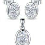 Silber Set mit Zirkonia