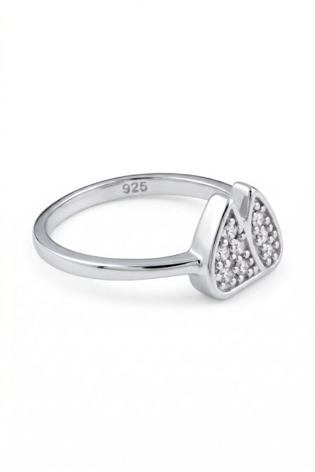 Silberring mit Zirkonia