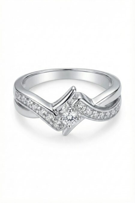 Silberring mit Zirkonia