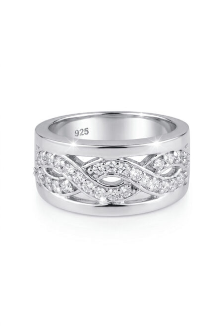 Silberring mit Zirkonia