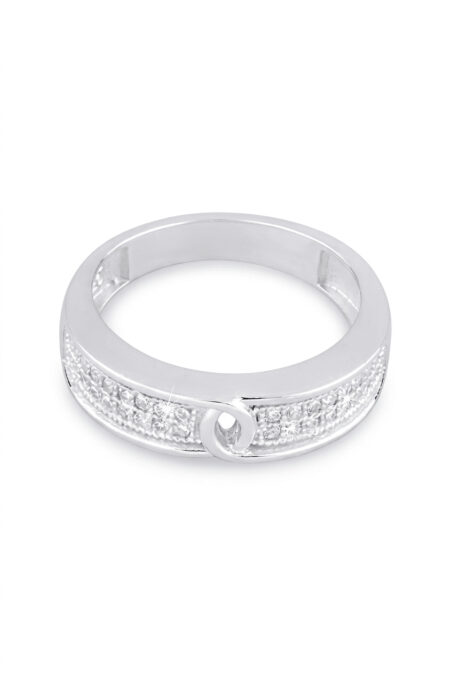 Silberring mit Zirkonia