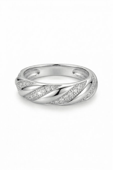 Silberring mit Zirkonia