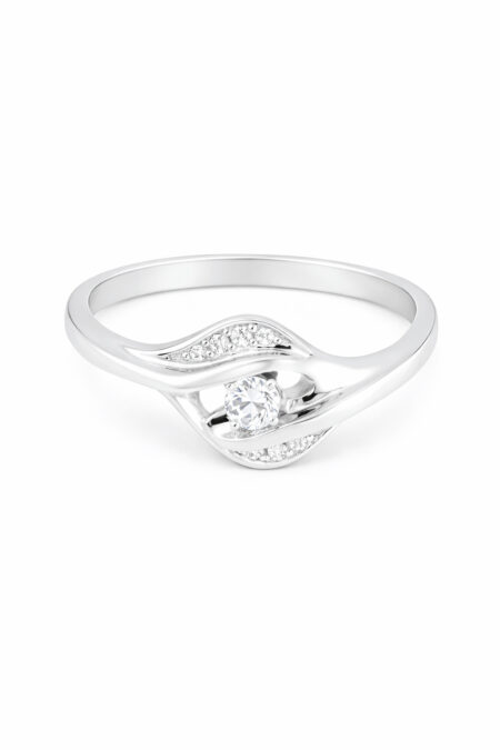Silberring mit Zirkonia