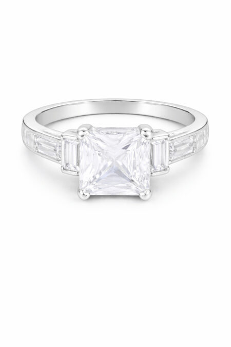 Silberring mit Zirkonia