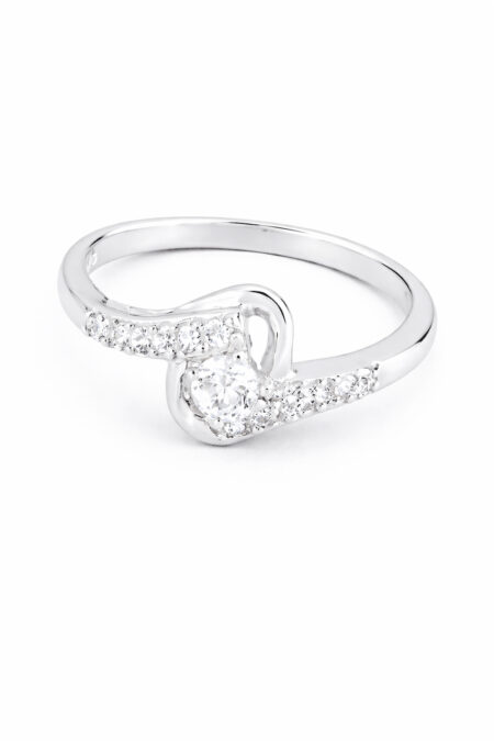 Silberring mit Zirkonia