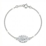 Silbernes Armband Medaillon