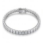 Silberarmband mit Zirkonia