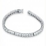 Silberarmband mit Zirkonia