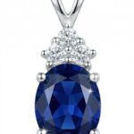 Srebrna zawieszka z cyrkoniami