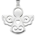 Silberner Anhänger Engelchen