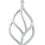 Srebrna zawieszka z cyrkoniami