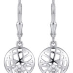 Silberohrringe mit Zirkonia