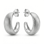 Moderne Silberohrringe