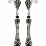 Silberohrringe mit Markasiten