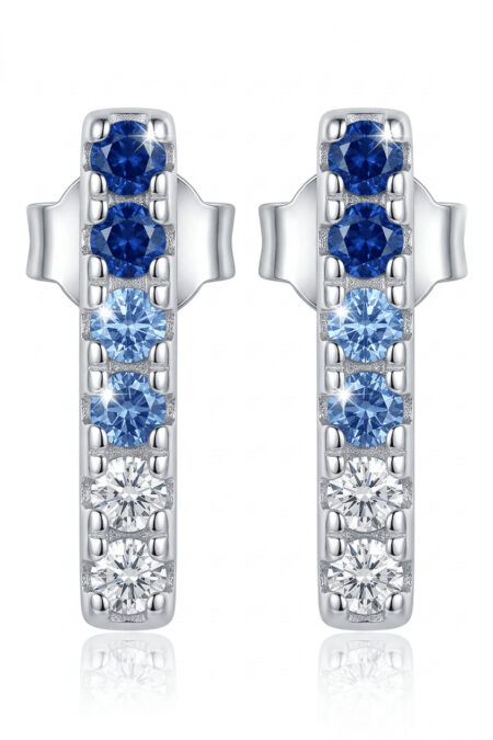 Silberohrringe mit Zirkonia