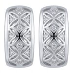 Silberohrringe mit Zirkonia