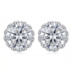 Silberohrringe mit Zirkonia